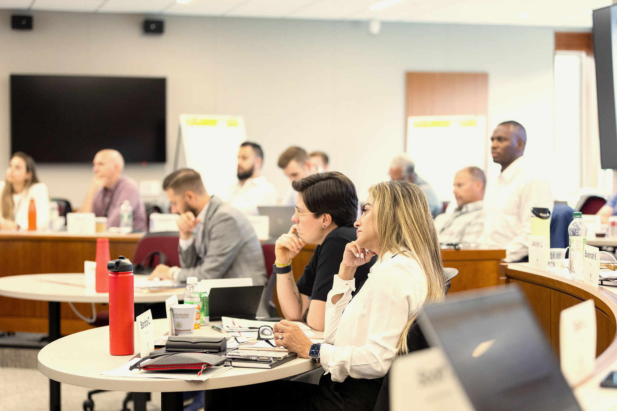 Professionals in an in-person training course in Turkey